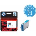 HP 655 originální inkoustová kazeta azurová CZ110AE – Zboží Živě