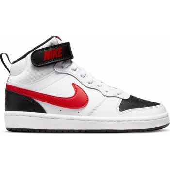 Nike Court Borough Mid 2 white/university red/black