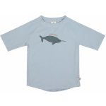 LÄSSIG Německo LÄSSIG Short Sleeve Rashguard Whale light blue – Sleviste.cz