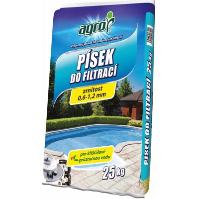 Sparkly POOL Filtrační písek 0,6 - 1,2 mm 25 kg – Sleviste.cz