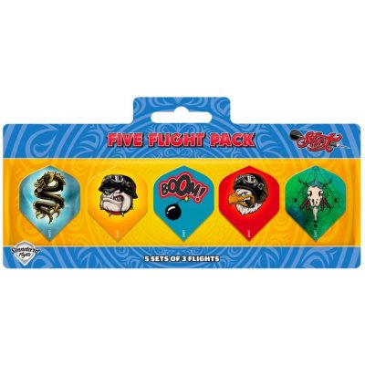 Shot Sada letek Value Range Five Flight Pack - No6 – Zboží Dáma