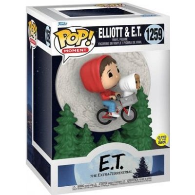 Funko Pop! E.T. Mimozemšťan Letící Elliott a E.T. Svítící ve tmě – Zboží Mobilmania