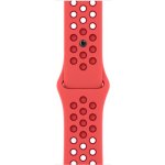 Apple Watch 41mm zářivěkarmínovo – Gym Red sportovní řemínek Nike MPGW3ZM/A – Zboží Mobilmania