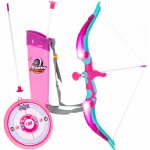 Kik KX6175 hrací set luk s šípy a terčem růžový – Hledejceny.cz