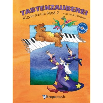 Tastenzauberei Klavierschule Band 2 + CD – Sleviste.cz