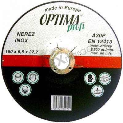 Optima Brusný kotouč 125 x 6,5 mm IN12565 – Hledejceny.cz