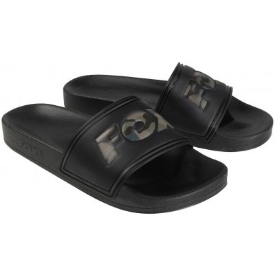 Fox Pantofle Sliders Black – Zboží Mobilmania