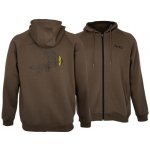 Avid Carp mikina Compound Zip Hoodie Brown – Zbozi.Blesk.cz