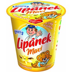 Madeta Lipánek Maxi vanilkový 130 g
