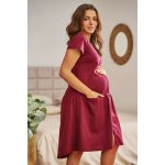 Mateřská noční košile 9445 Lina Sangria – Zboží Dáma