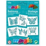 Papírové šablony sada D1 Motýli – Zboží Dáma