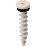 Vrut do polystyrenu 55mm, bílá - Balení 50 ks – Zboží Mobilmania