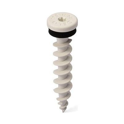 Vrut do polystyrenu 55mm, bílá - Balení 50 ks – Zboží Mobilmania