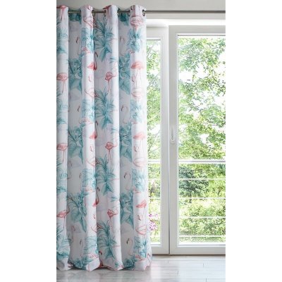 HOTOVÝ ZÁVĚS VERDA 140X250 CM MÁTOVÁ – Hledejceny.cz