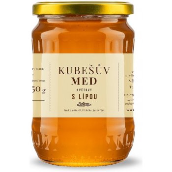 Kubešův med Med květový lipový 750 g
