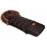 HappyBee Zimní Combi s kožíškem hnědý hnědý – Zboží Mobilmania