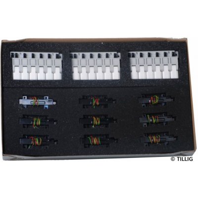 Tillig TT Bahn TT Set elektrizace ke kolejivu s podložím -Tilling 01837 – Hledejceny.cz