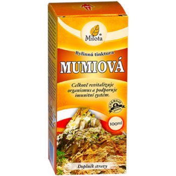 Milota Mumiová Bylinná tinktura 100 ml