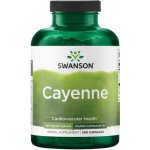 Swanson Cayenne Kajenský pepř 450 mg 300 kapslí – Hledejceny.cz