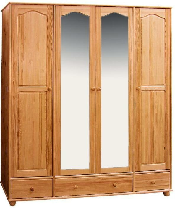 Nábytek z lesa Western 01 180 x 190 x 55 cm masiv borovice