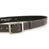 Pásek Penny Belts dámský kožený opasek 15950 šedý