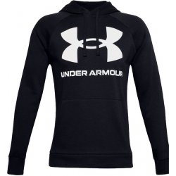 Under Armour Rival Fleece Big Logo Hoodie černá