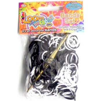 Loom Bands gumičky na výrobů náramků Twister Loom 300 ks