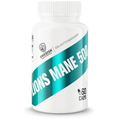 Swedish Supplements Lion's Mane 60 kapslí – Zboží Dáma