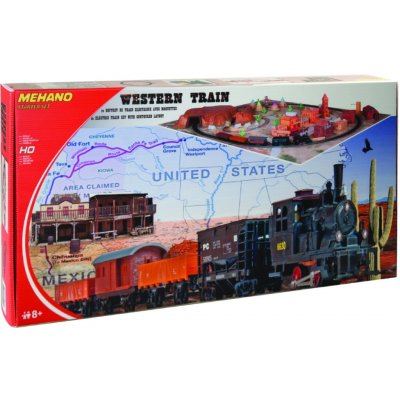 MEHANO Train set Western s maketou tratě – Zboží Dáma