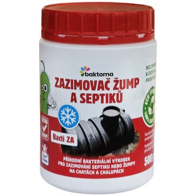 Bacti ZA - Zazimovač septiků a žump - 0,5kg – Zboží Dáma