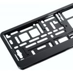 Compass • Podložka pod SPZ BLACK metallic