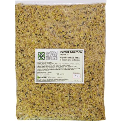 Witte Molen Egg Food Moist Yellow 1 kg – Zbozi.Blesk.cz
