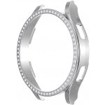 SES Luxusní ochranný kryt se sklem pro Samsung Galaxy Watch 7 40 mm - stříbrný 17466 – Zboží Živě