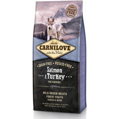 Carnilove Salmon & Turkey for Puppy 13,5 kg