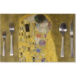 Sablio Prostírání Polibek - Gustav Klimt 40x30cm – Hledejceny.cz