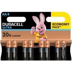 Duracell Ultra Power AA 8ks MX1500B8 – Zboží Mobilmania