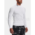 Under Armour funkční tričko HeatGear Mock 1369606 Skinny Fit bílá – Zboží Dáma