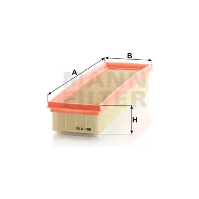 MANN FILTER Vzduchový filtr C 33 006 – Hledejceny.cz
