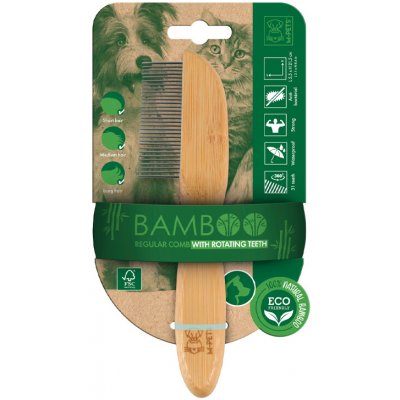 M-Pets Bamboo hřeben 21,5 cm – Zboží Mobilmania