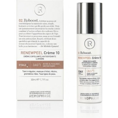 Renophase 02. Reboost Renewpeel Créme 10 antioxidační a exfoliační krém 50 ml – Zboží Mobilmania