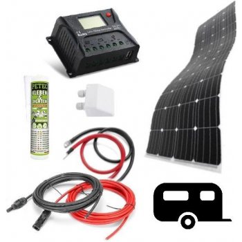 VSelektro Solar kit 100Wp bydlík I flexi Výkon FV: Flexi FVP 1ks 150W