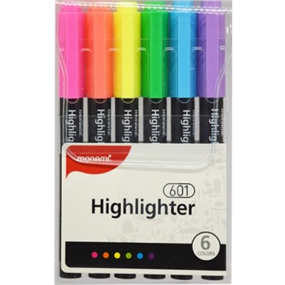 Monami 601 neon 6 barev – Zboží Živě