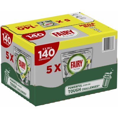 Fairy All In1 kapsle do myčky Citronové 140 ks – Hledejceny.cz