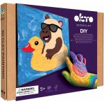 Okto Kapybara výtvarná sada – malování hmotou podle čísel 29 × 29 cm – Hledejceny.cz