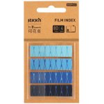 Hopax Plastové samolepicí záložky Stick'n in Blooom design mix, 45 x 12 mm, modré – Hledejceny.cz