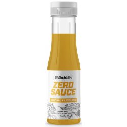 BioTech Zero Sauce 350 ml hořčice