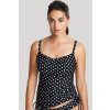 TANKINY PANACHE ANYA SPOT SW1011 vrchní díl White/black