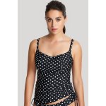 Panache Anya Spot tankini SW1011 vrchní díl white black – Zboží Dáma