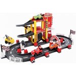 Écoiffier 3042 Abrick Garáž F1 se závodní dráhou a 4 autíčky – Zboží Dáma