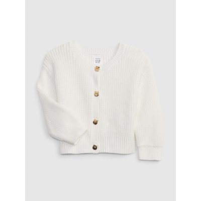 Gap Baby kardigan na knoflíčky Bílá – Hledejceny.cz